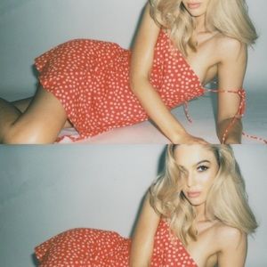 NEW Princess Polly Red Floral Mini Dress